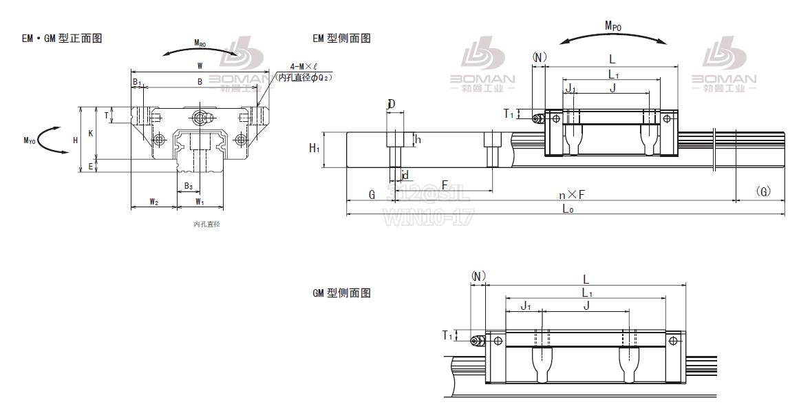 LH65EM-LH导轨现货