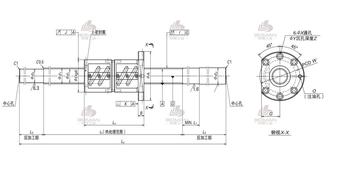 W4024SS-2D-C5Z10-NSK末端未加工品