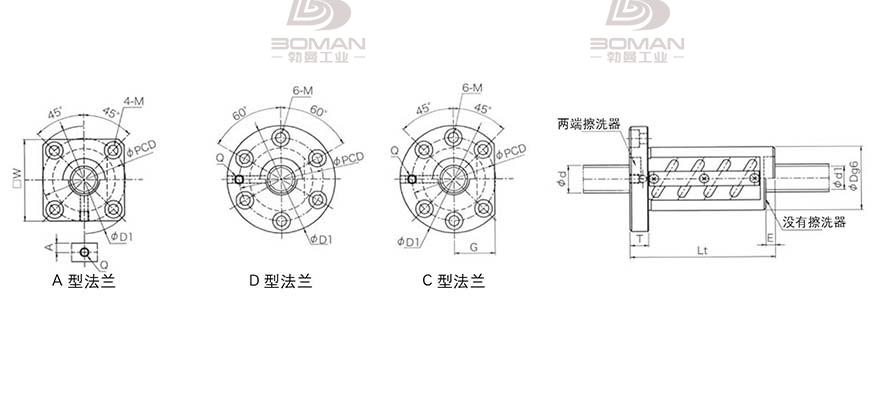 KURODA GR2005ET-CALR 日本黑田丝杆是什么材料