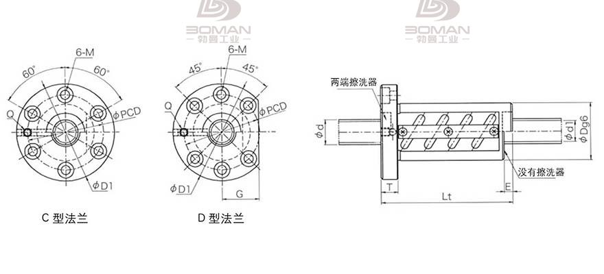 KURODA GR6312DT-DAPR 黑田精工丝杆的价格