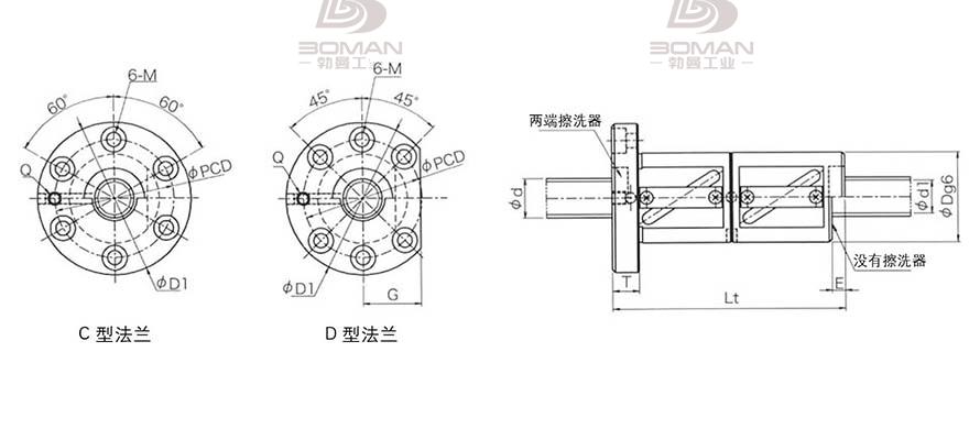 KURODA GR5516DD-DAPR 日本黑田丝杆怎么装珠子