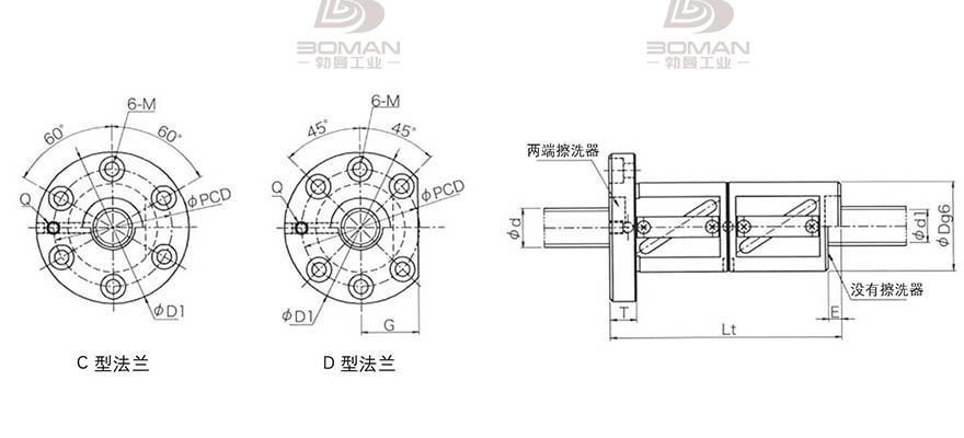 KURODA GR7010FD-CAPR 黑田丝杆2510