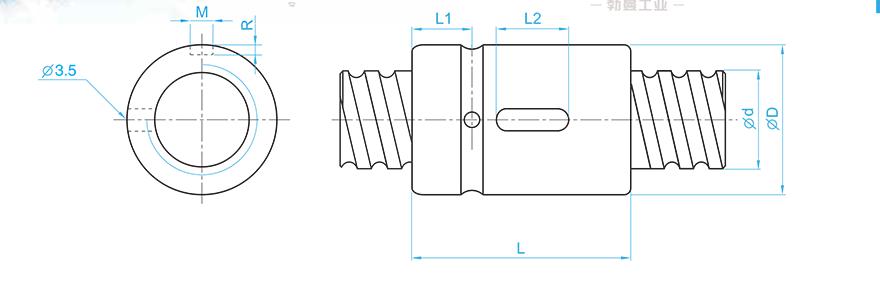 TBI SCI03204-4 tbi丝杆型号字母解析