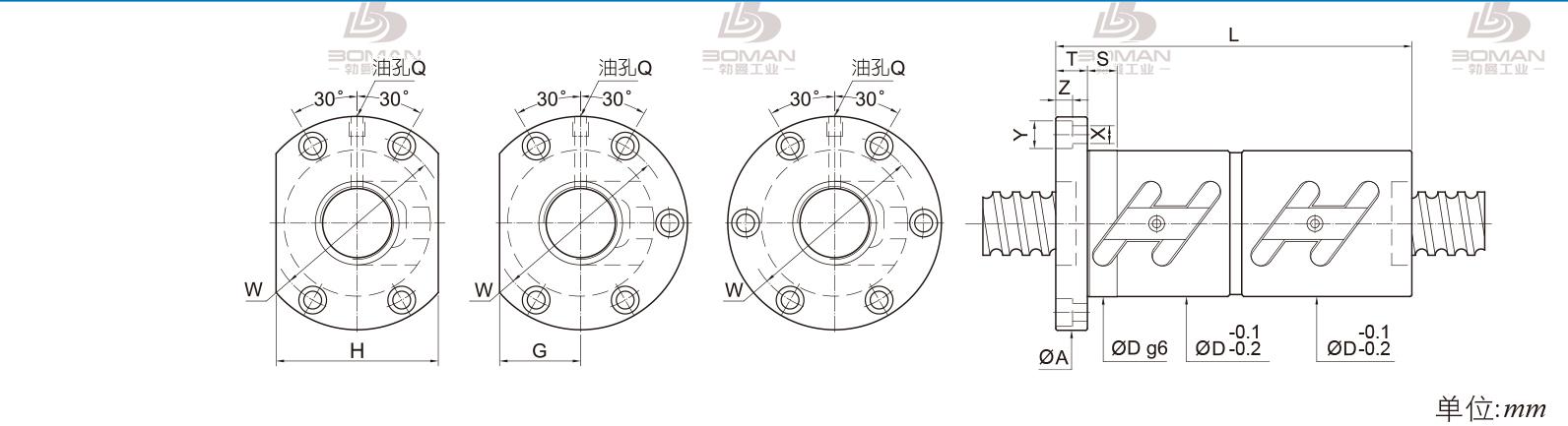 PMI FDWC5006 pmi丝杠是中文