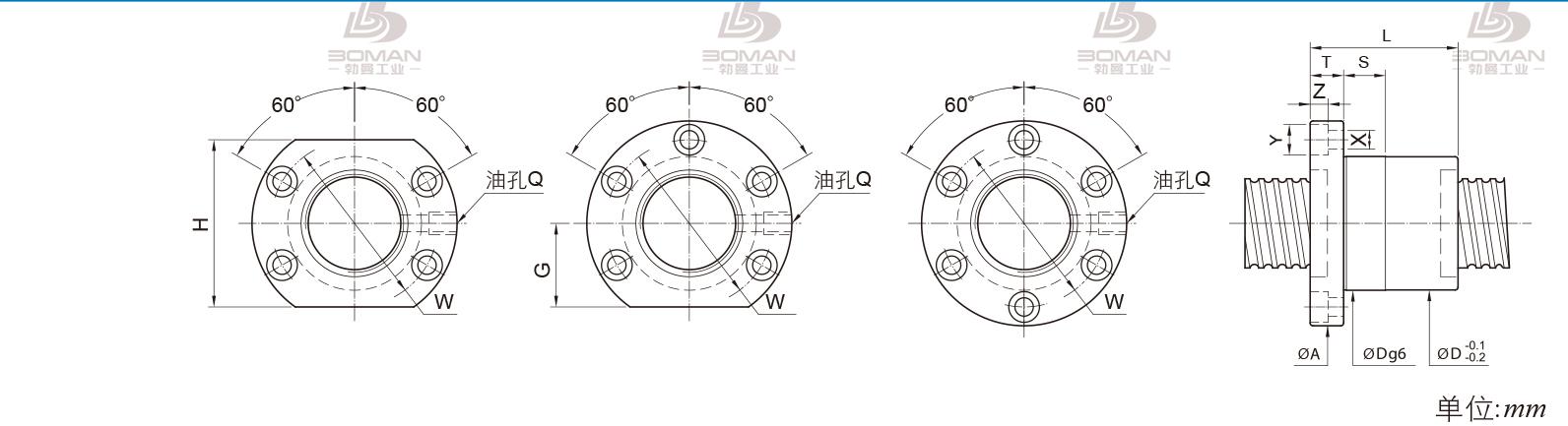 PMI FSIC4010-5 pmi和丝杆哪个好