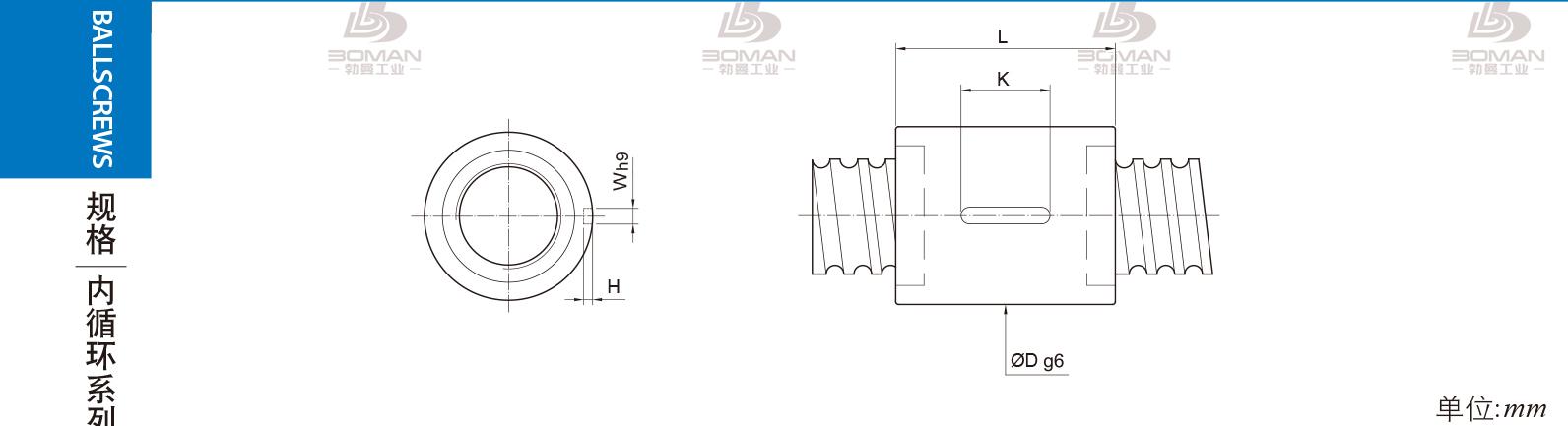 PMI RSIC2505-3 pmi丝杆使用说明书