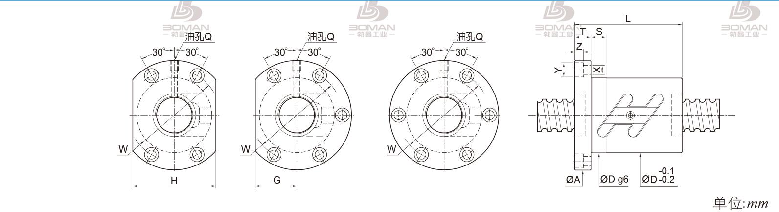 PMI FSWC4005-3 pmi丝杠故障