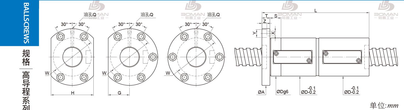 PMI FDWE8020-5 pmi丝杆R28-12T4