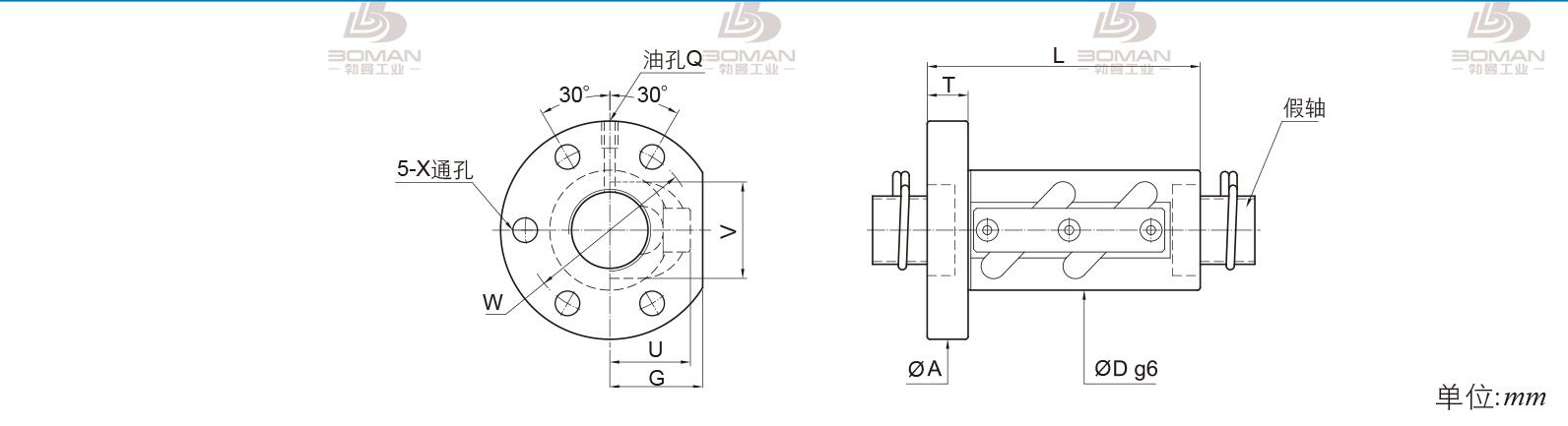 PMI FSVW2005B-5.0P pmi 滚珠丝杠滑台订购