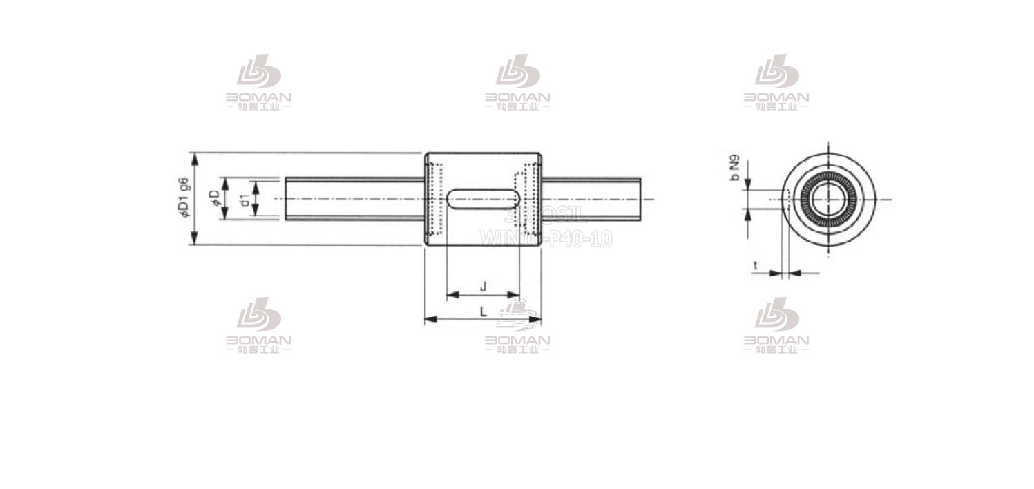 TSK RBSS3210-2.6 tsk丝杆