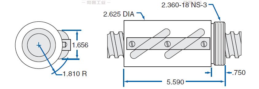 NOOK SBN1550 行星滚柱丝杠nook