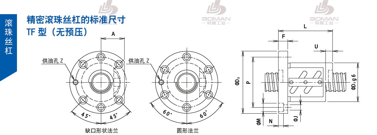 TSUBAKI 12TFJ4 tsubaki数控滚珠丝杆型号