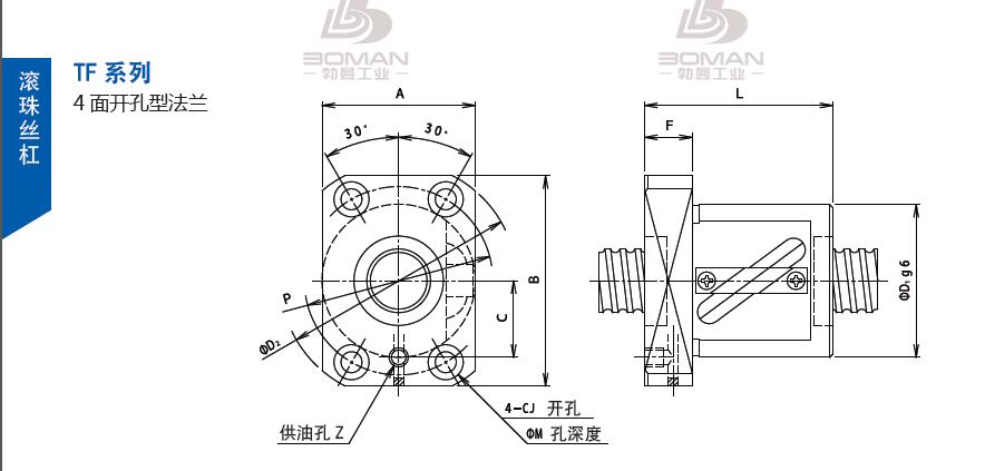 TSUBAKI 12TFA5 tsubaki丝杆