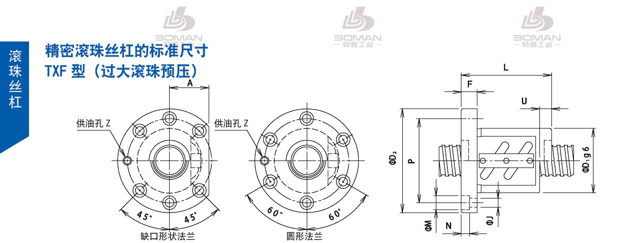 TSUBAKI 36TXFL5 tsubaki滚珠丝杠