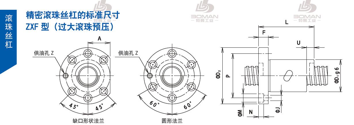 TSUBAKI 20ZXF3S6 tsubaki数控丝杆螺母