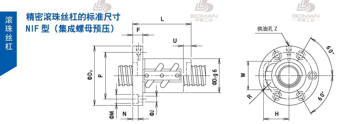 TSUBAKI 50NIFM5 椿本tsubaki电动高速丝杆